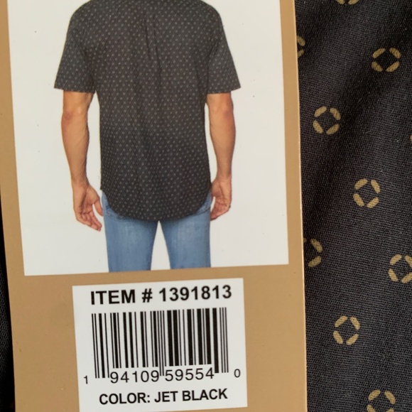 Voyager stretch woven fabric button up - Picture 4 of 4